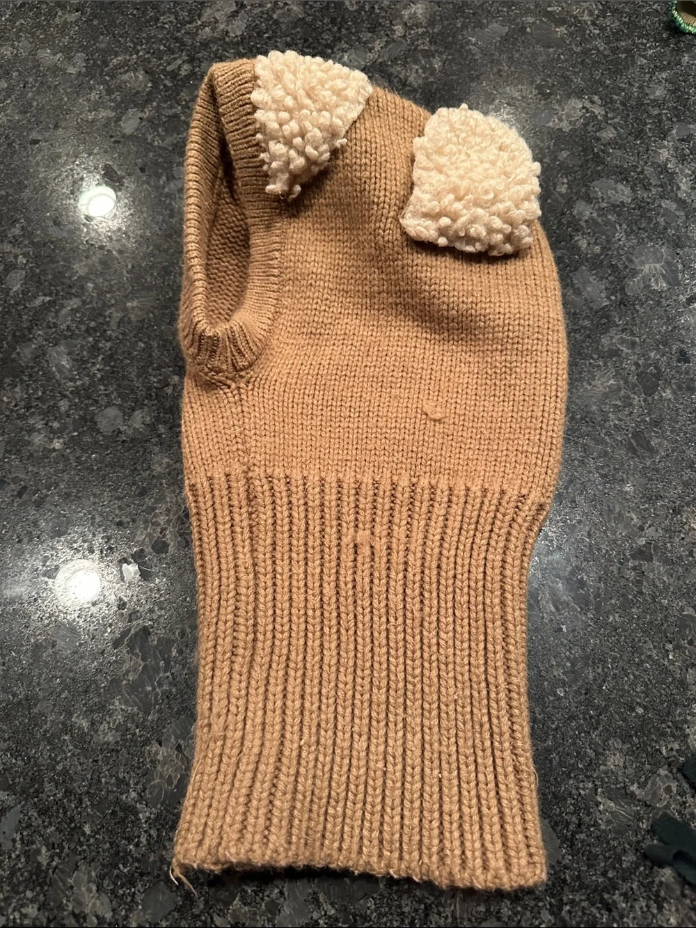 Sheep Balaclava Knitted Kids